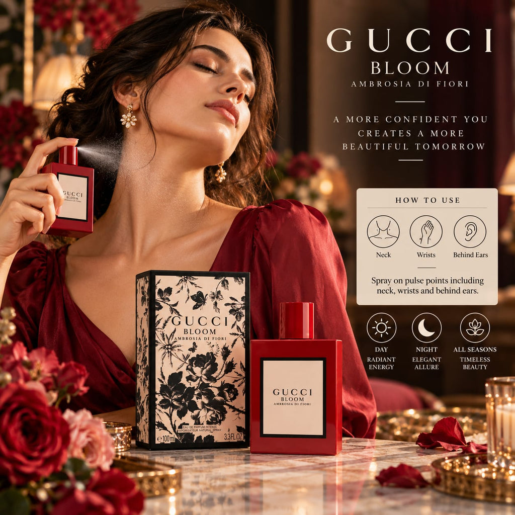 Gucci Bloom Ambrosia di Fiori Eau de Parfum Intense 100ml