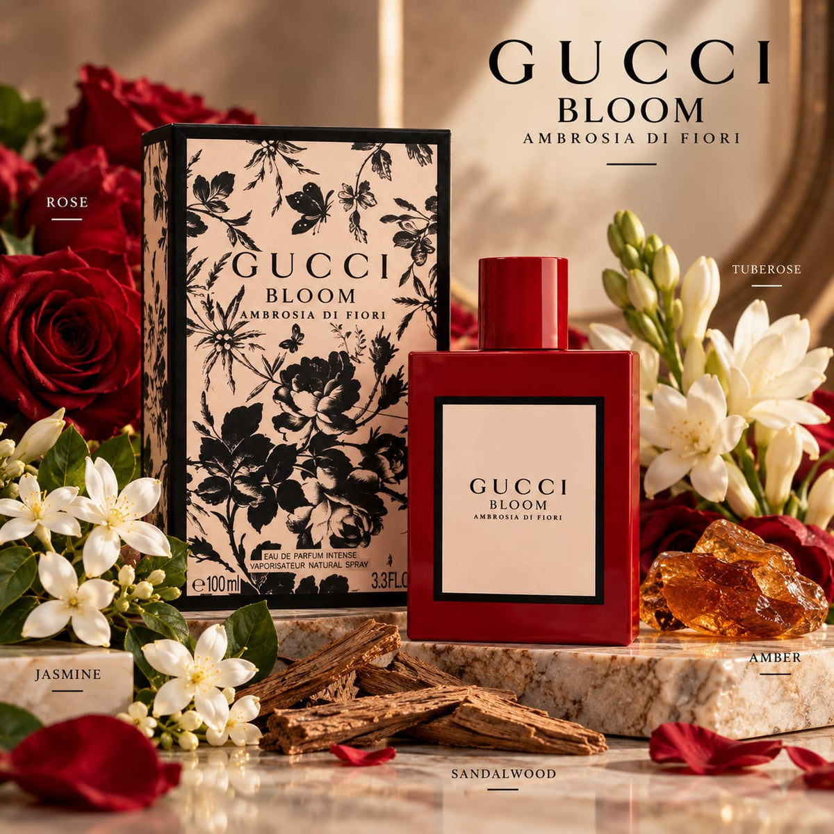 Gucci Bloom Ambrosia di Fiori Eau de Parfum Intense 100ml