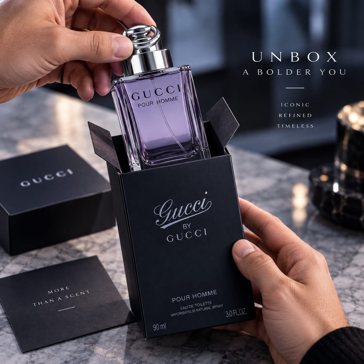 Gucci Pour Homme Eau de Toilette 90ml for Men