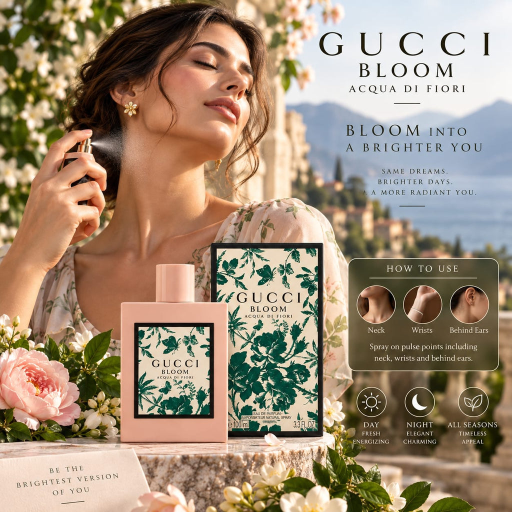Gucci Bloom Acqua di Fiori Eau de Parfum 100ml for Women