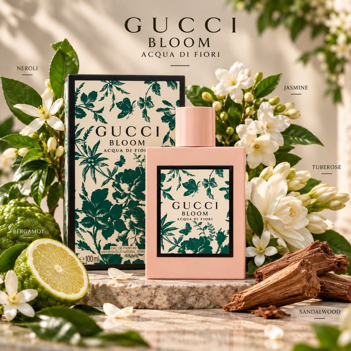 Gucci Bloom Acqua di Fiori Eau de Parfum 100ml for Women