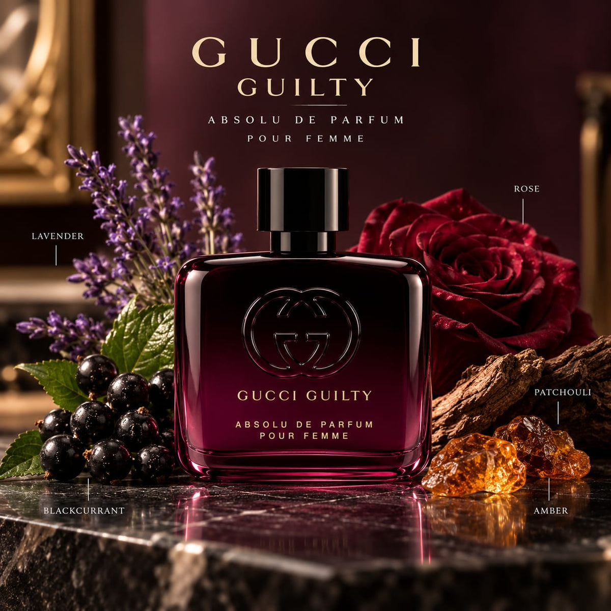 Gucci Guilty Absolu de Parfum Pour Femme Eau de Parfum 60ml