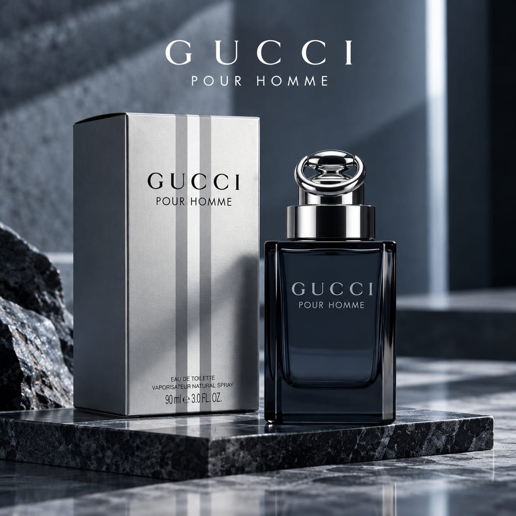 Gucci Pour Homme Eau de Toilette for Men 90ml