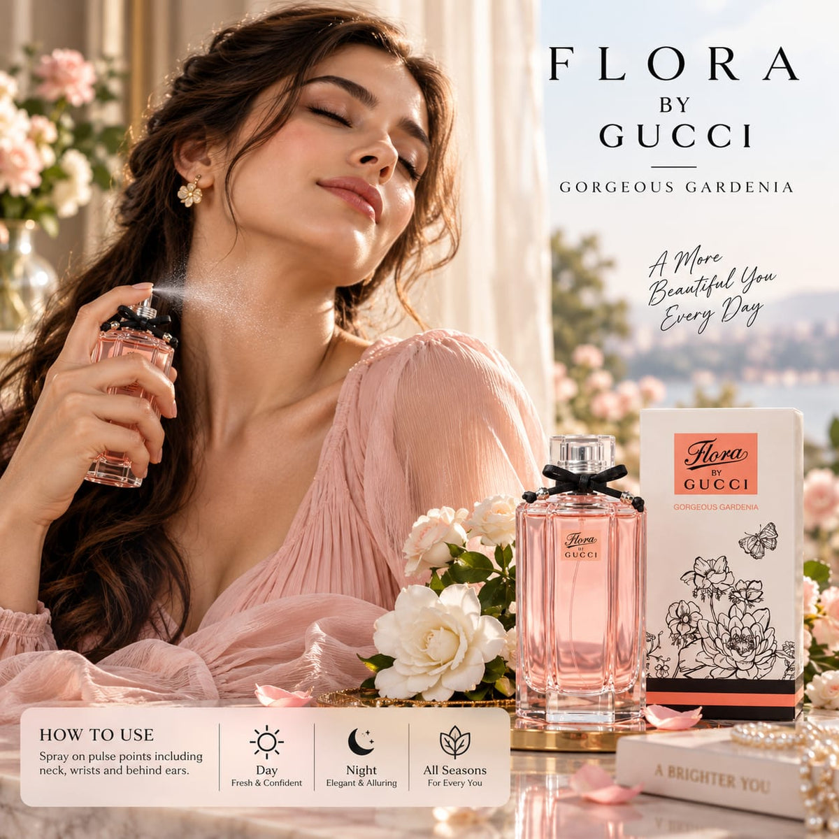 Gucci Flora by Gucci Gorgeous Gardenia Eau de Toilette