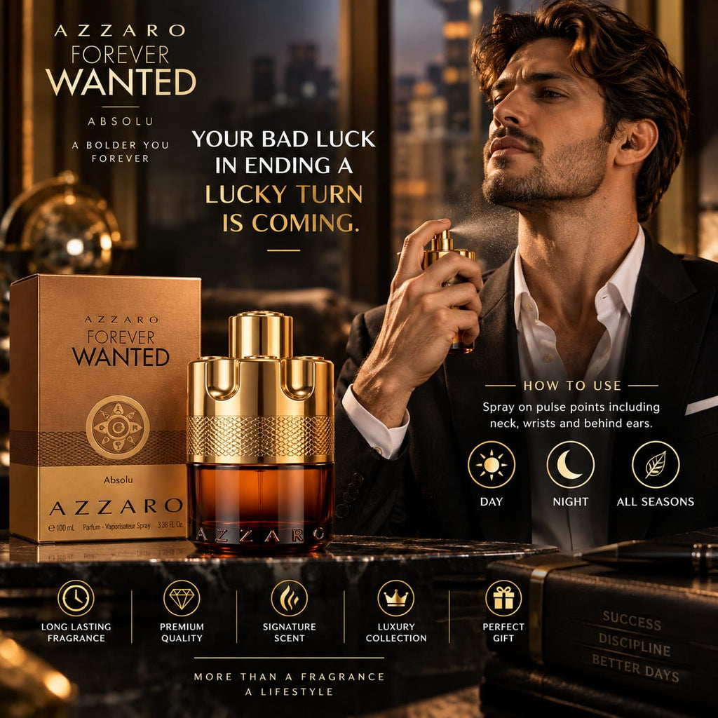 Azzaro Forever Wanted Absolu Eau de Parfum for Men 100ml