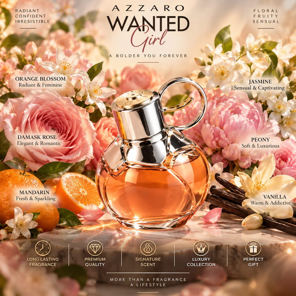 Azzaro Wanted Girl Eau de Parfum for Women 80ml