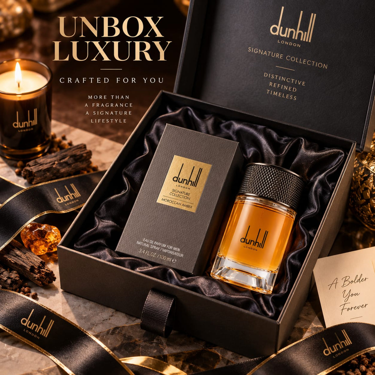 Dunhill Signature Collection Moroccan Amber Eau de Parfum for Men 100ml