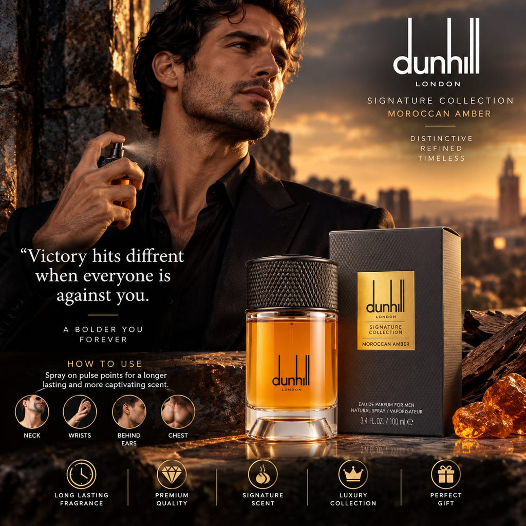 Dunhill Signature Collection Moroccan Amber Eau de Parfum for Men 100ml
