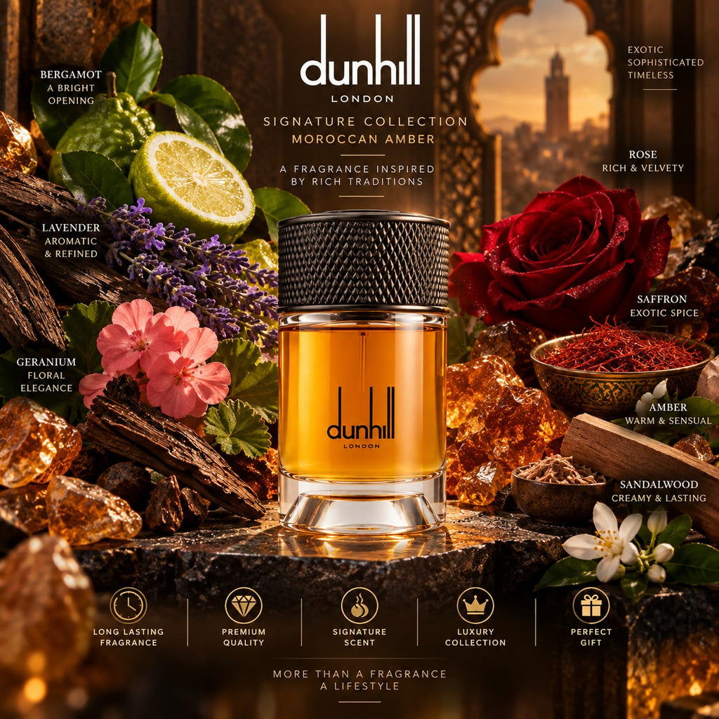 Dunhill Signature Collection Moroccan Amber Eau de Parfum for Men 100ml