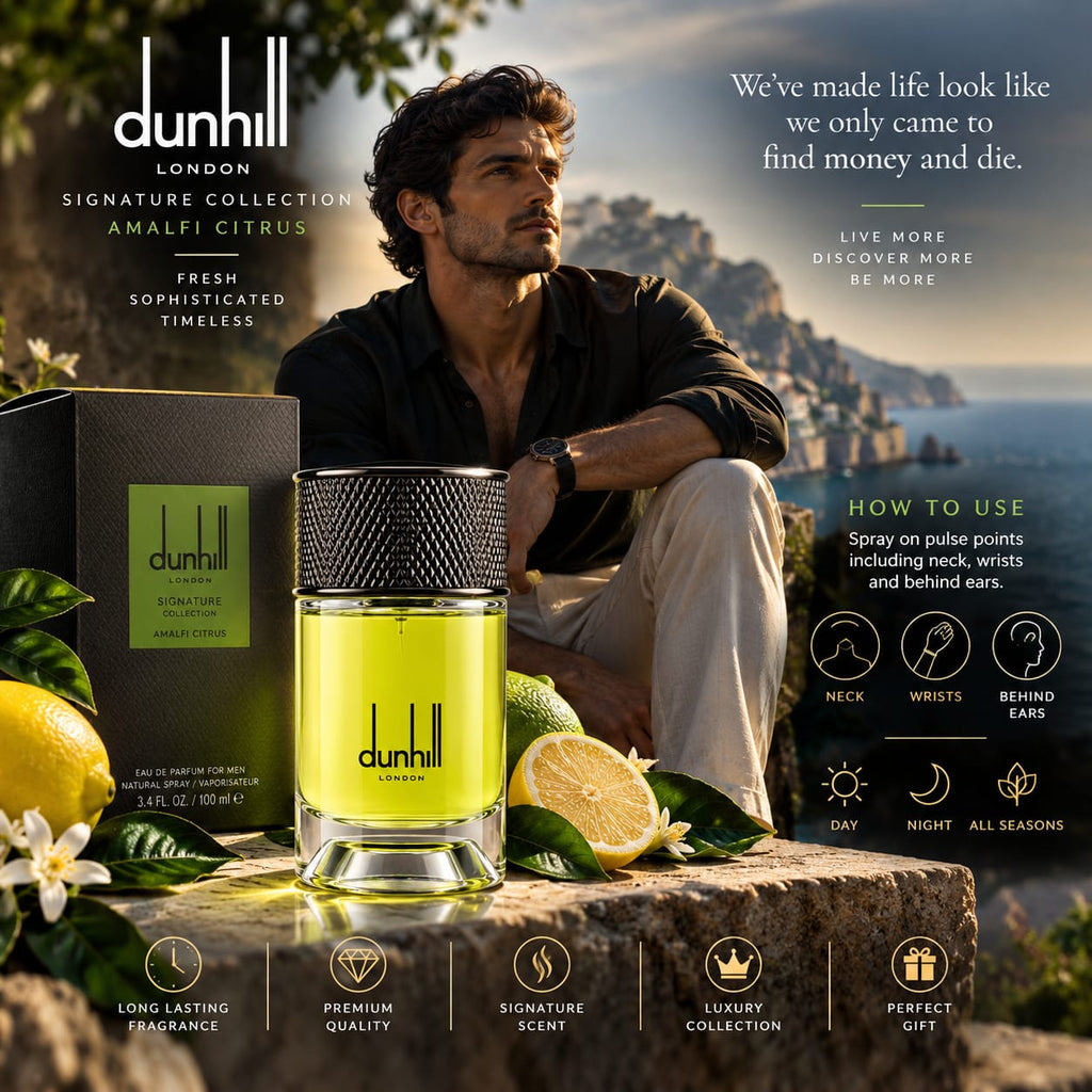 Dunhill Signature Collection Amalfi Citrus Eau de Parfum 100ml