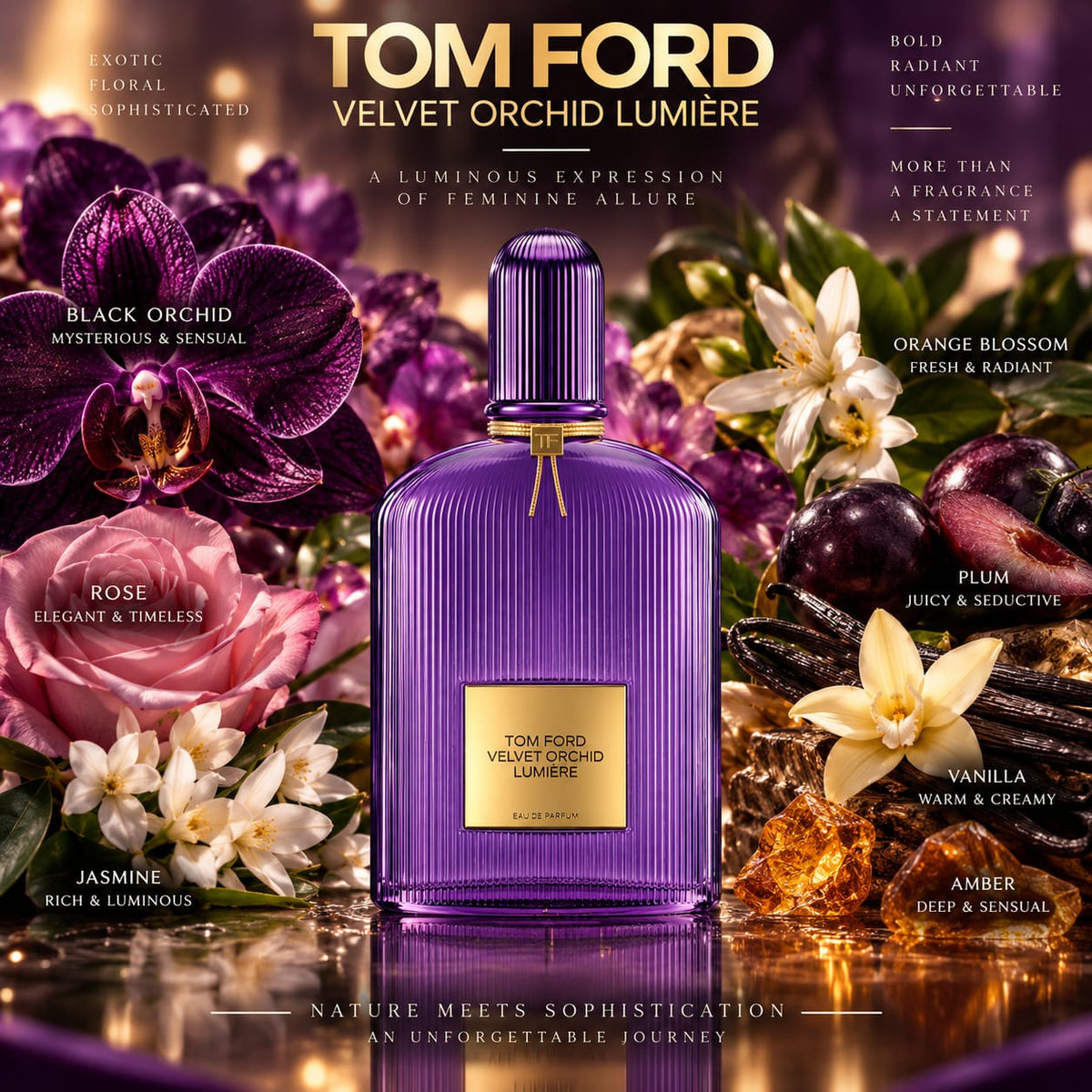Tom Ford Velvet Orchid Lumière Eau de Parfum for Women 100ml