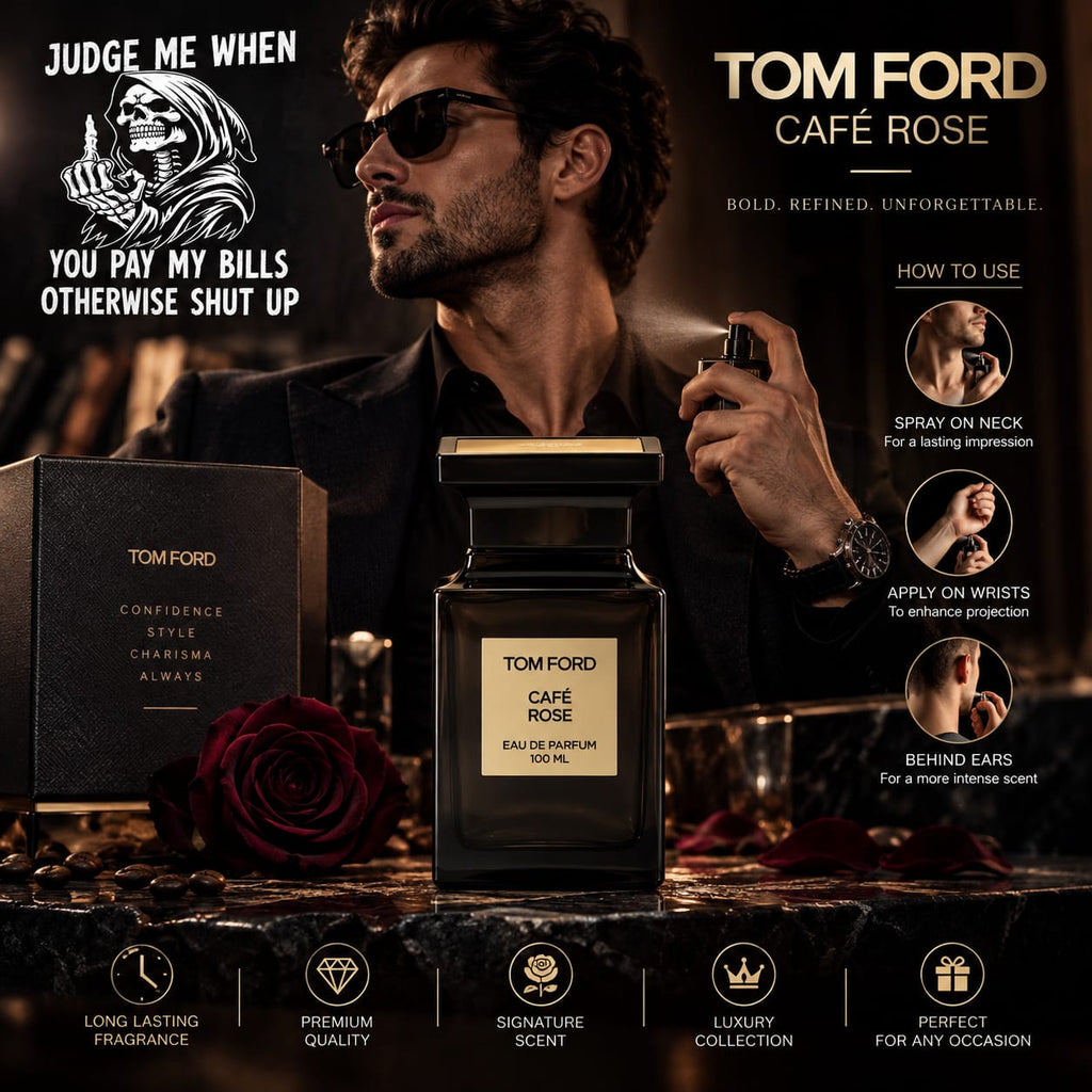 TOM FORD Café Rose Eau de Parfum 100ml – Luxury Fragrance