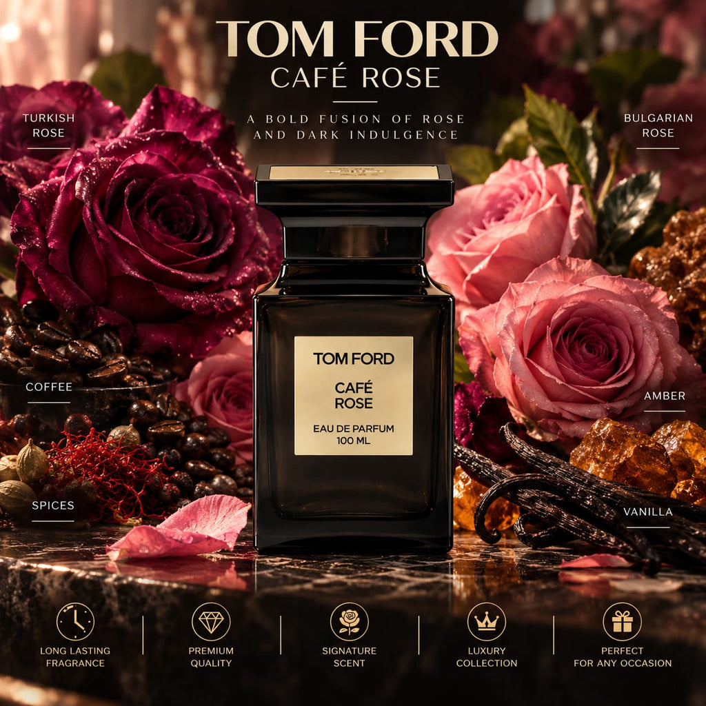 TOM FORD Café Rose Eau de Parfum 100ml – Luxury Fragrance