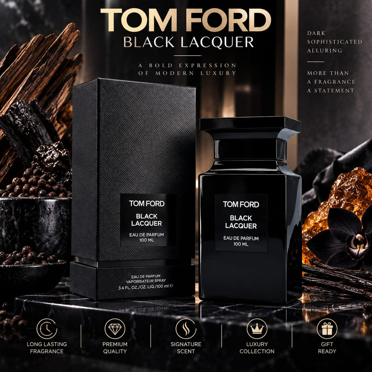 Tom Ford Black Lacquer Eau de Parfum 100ml