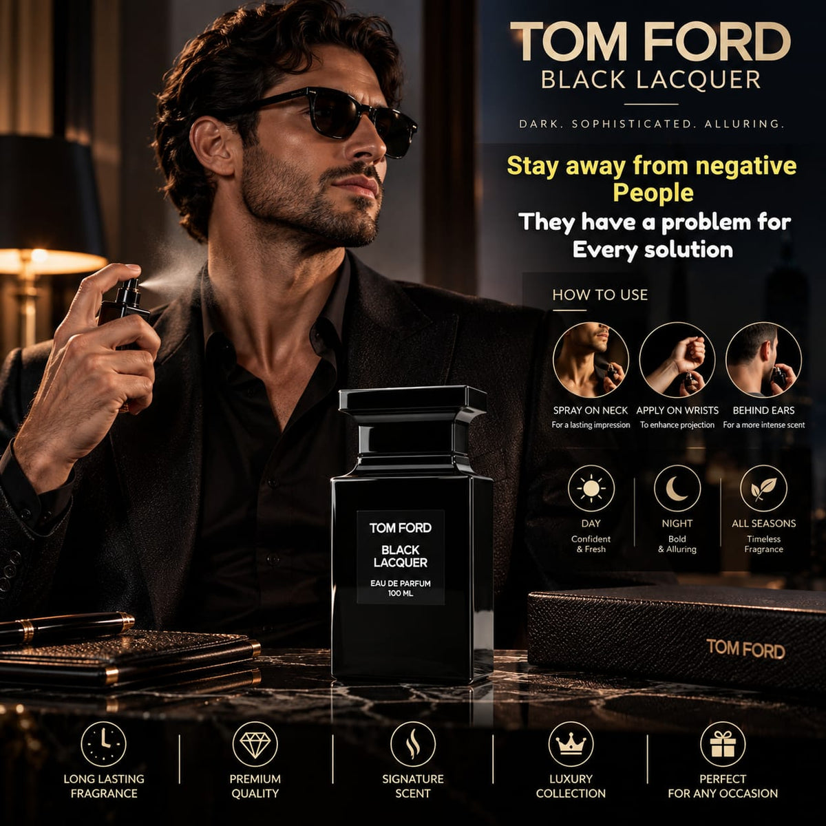 Tom Ford Black Lacquer Eau de Parfum 100ml