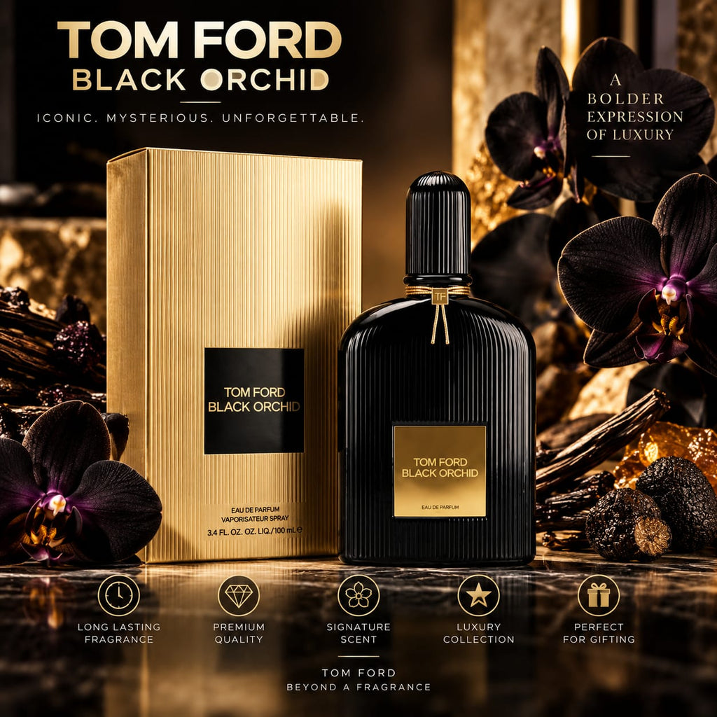 Tom Ford Black Orchid Eau de Parfum 100ml – Luxury Fragrance