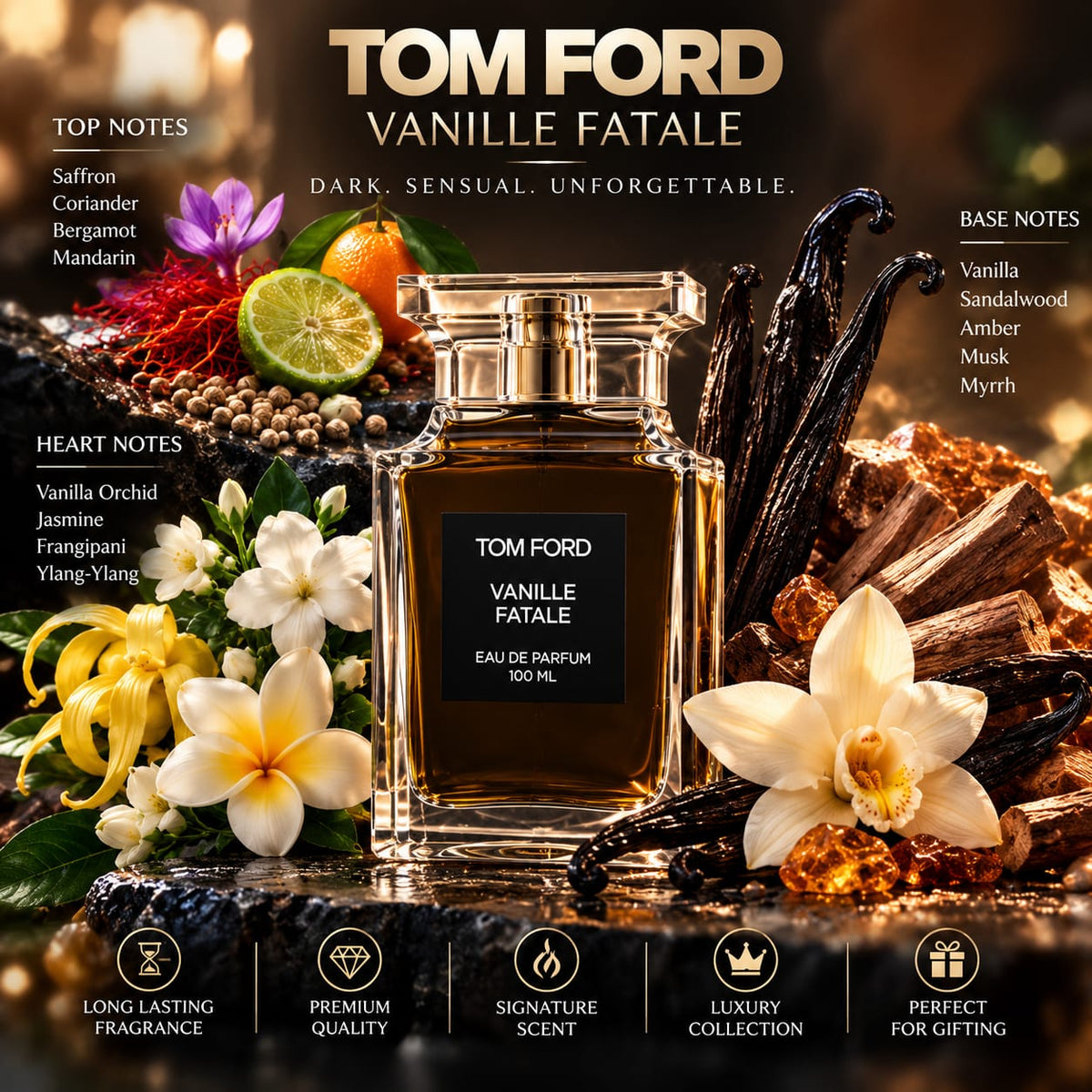 Tom Ford Vanilla Fatale Eau de Parfum 100ml