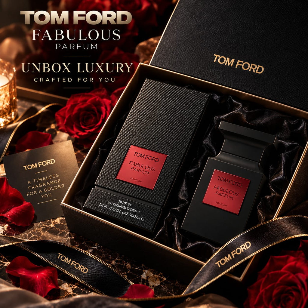 TOM FORD Fabulous Parfum 100ml – Amber Leather Luxury Fragrance