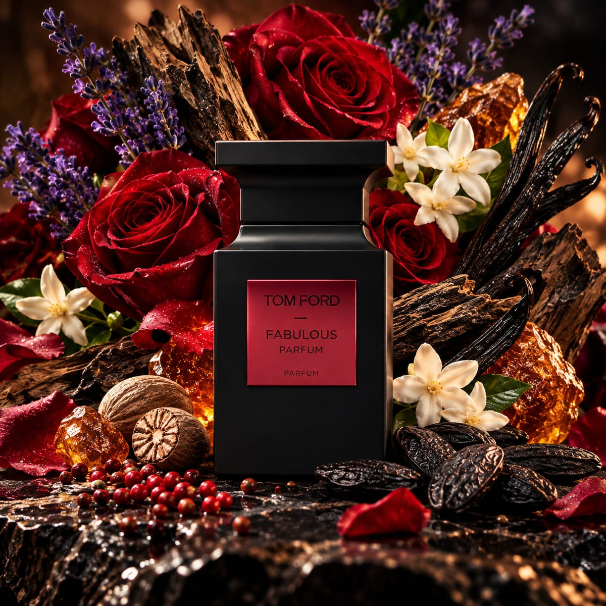 TOM FORD Fabulous Parfum 100ml – Amber Leather Luxury Fragrance