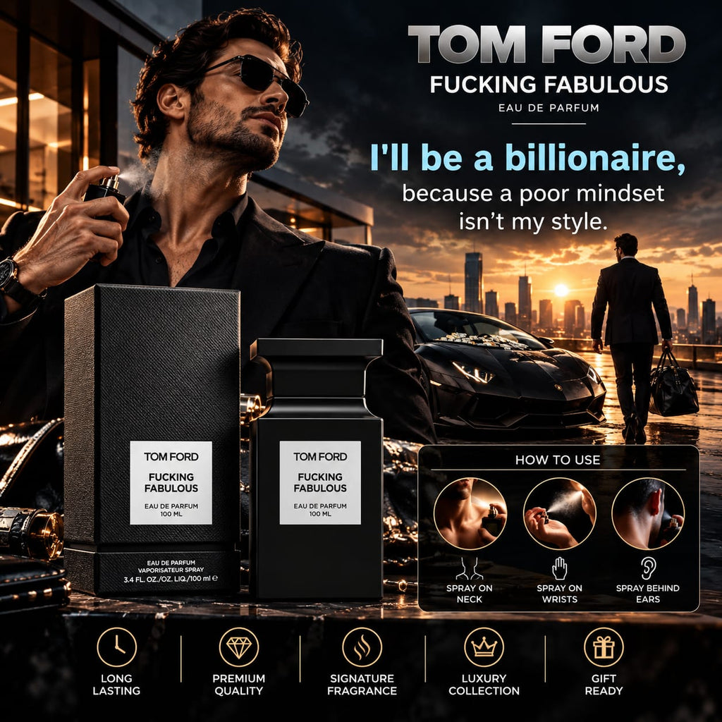 Tom Ford Fucking Fabulous Eau de Parfum 100ml – Unisex Luxury Leather Fragrance
