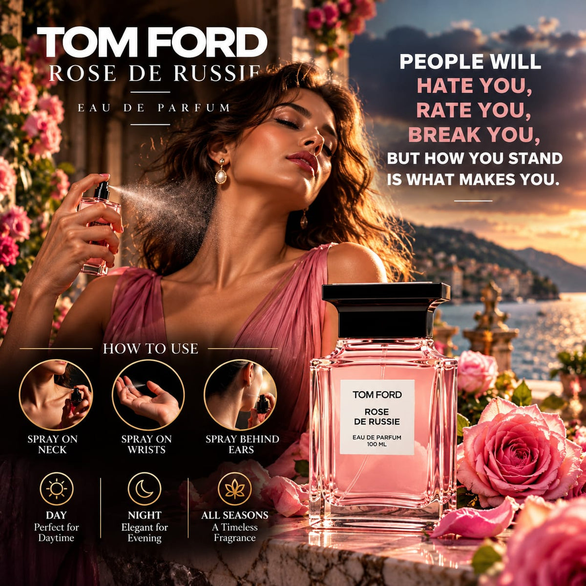 Tom Ford Rose de Russie Eau de Parfum 100ml