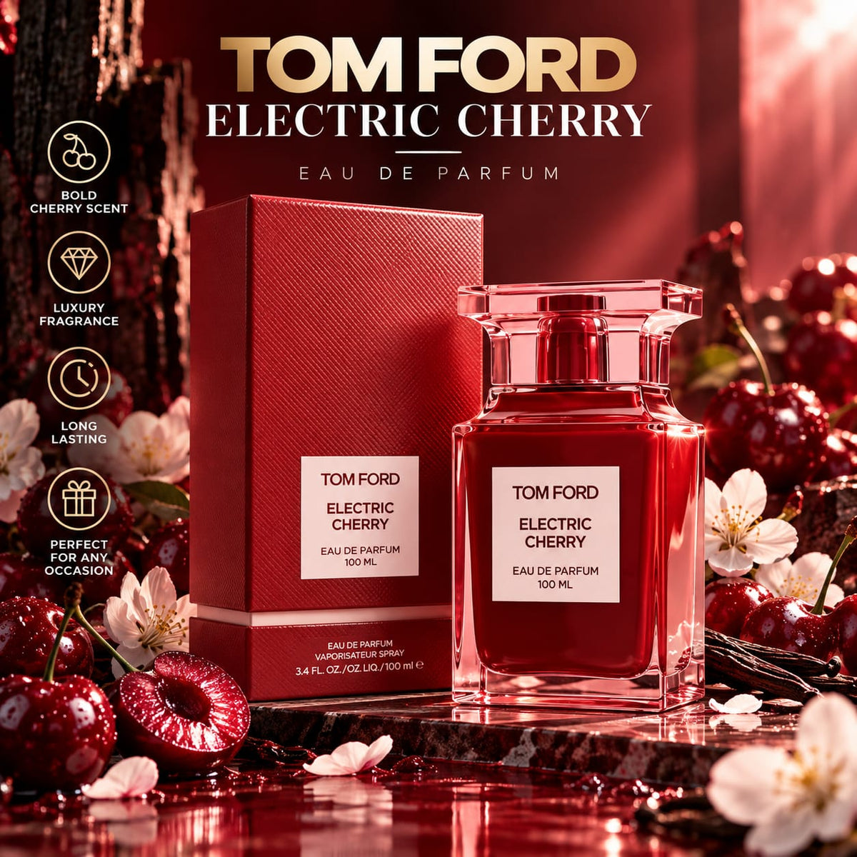 Tom Ford Electric Cherry Eau de Parfum 100ml