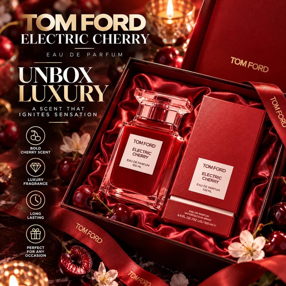 Tom Ford Electric Cherry Eau de Parfum 100ml