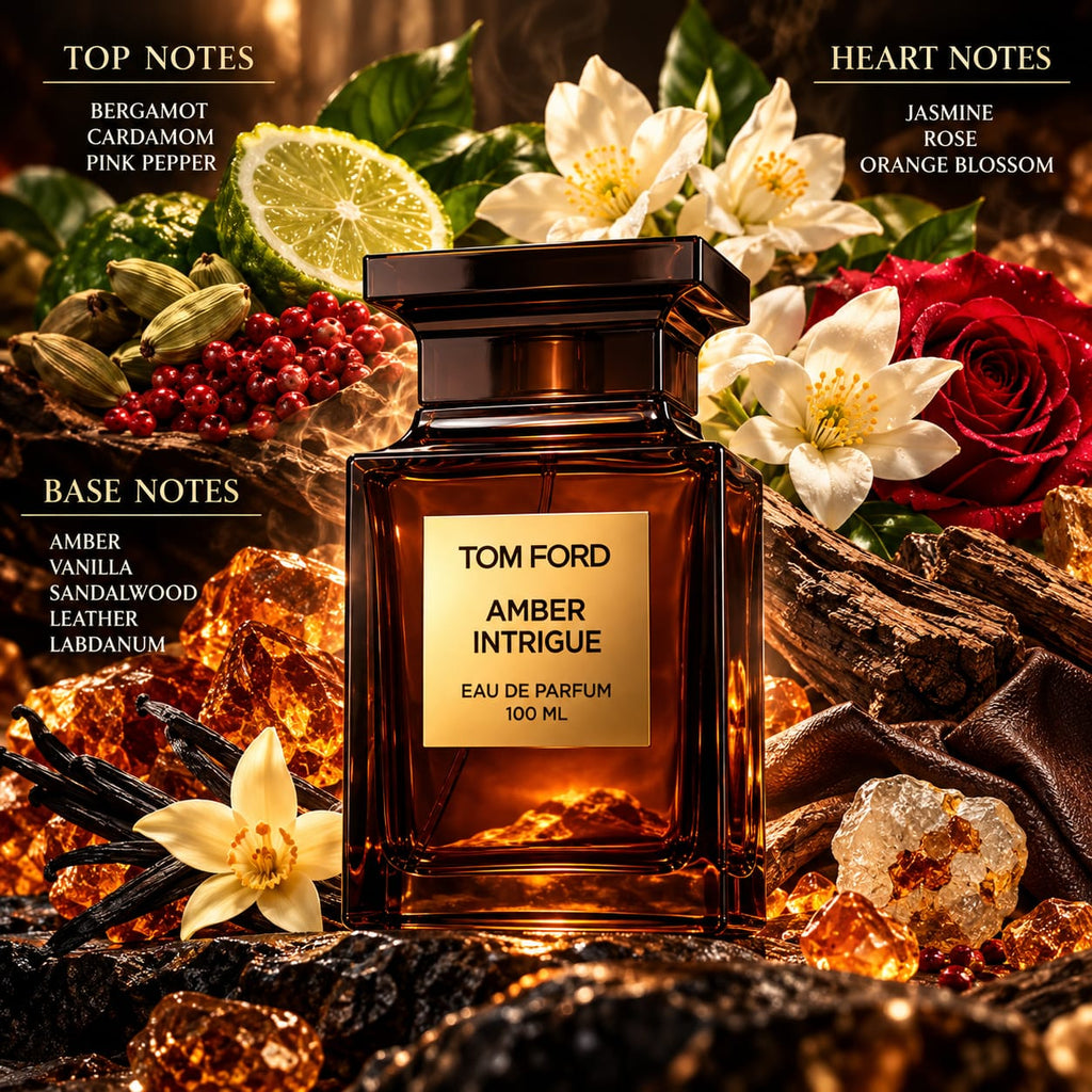 TOM FORD Amber Intrigue Eau de Parfum 100ml – Amber Woody Fragrance