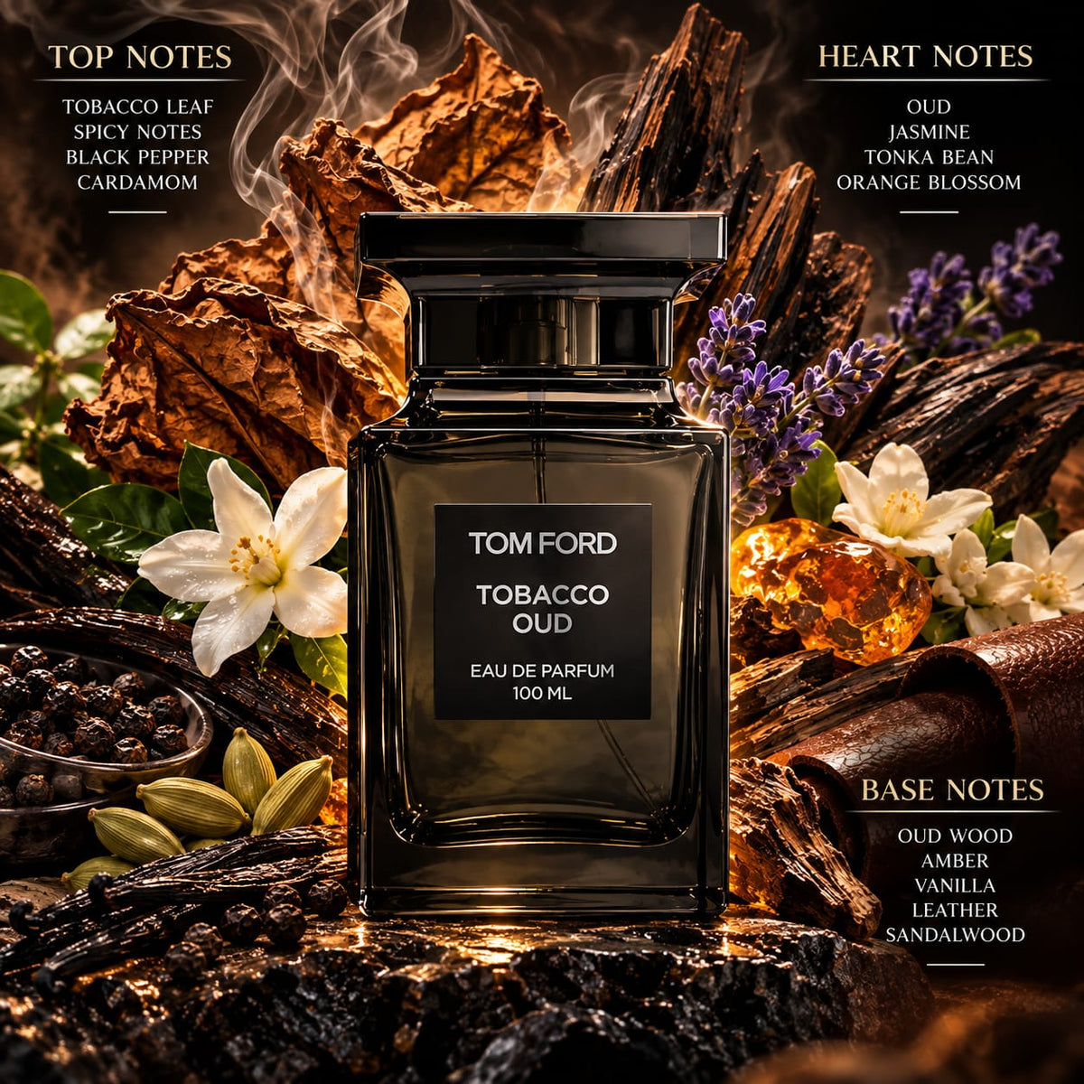 Tom Ford Tobacco Oud Eau de Parfum 100ml – Luxury Fragrance