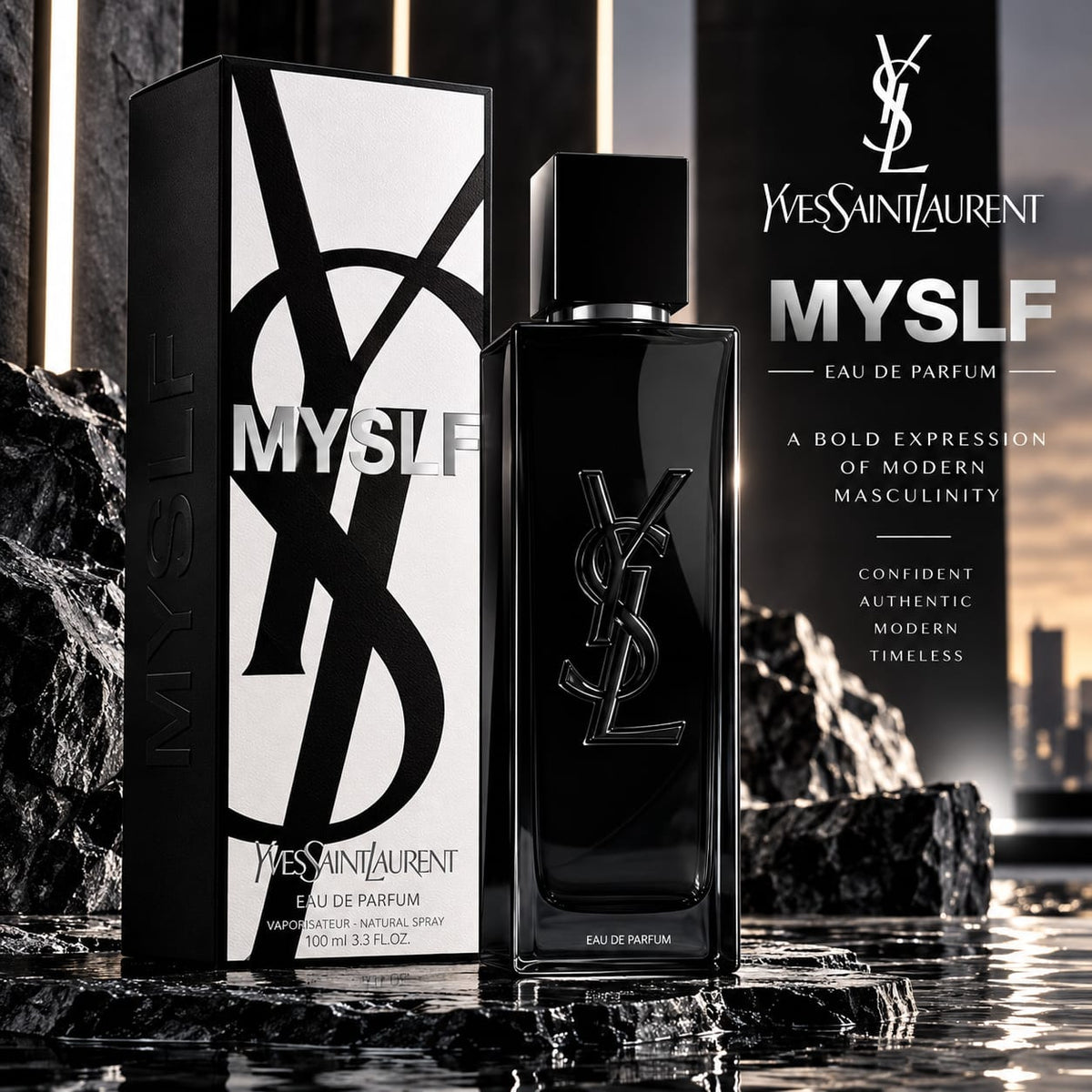 Yves Saint Laurent MYSLF Eau de Parfum for Men 100ml
