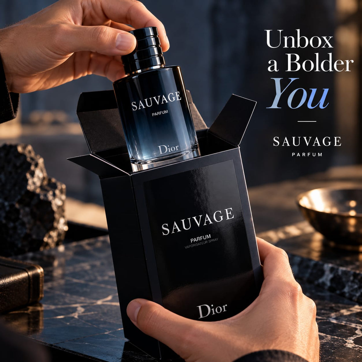 Dior Sauvage Parfum for Men | Luxury Fragrance 100ml