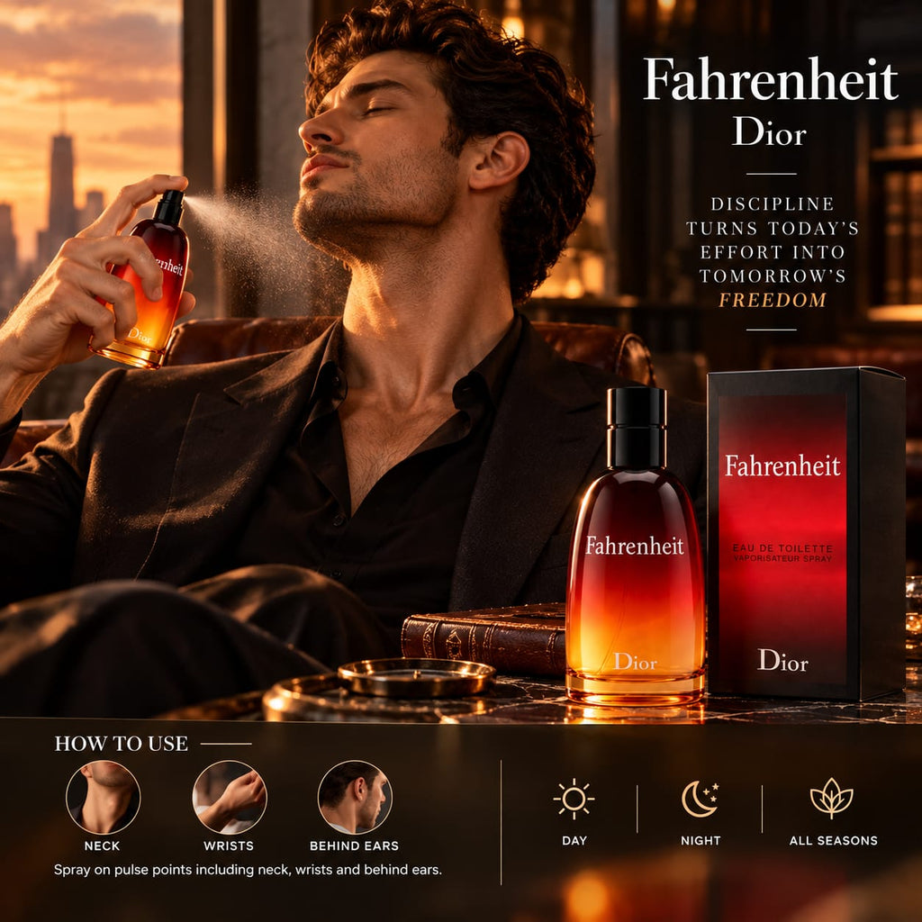 Dior Fahrenheit Eau de Toilette for Men 100ml