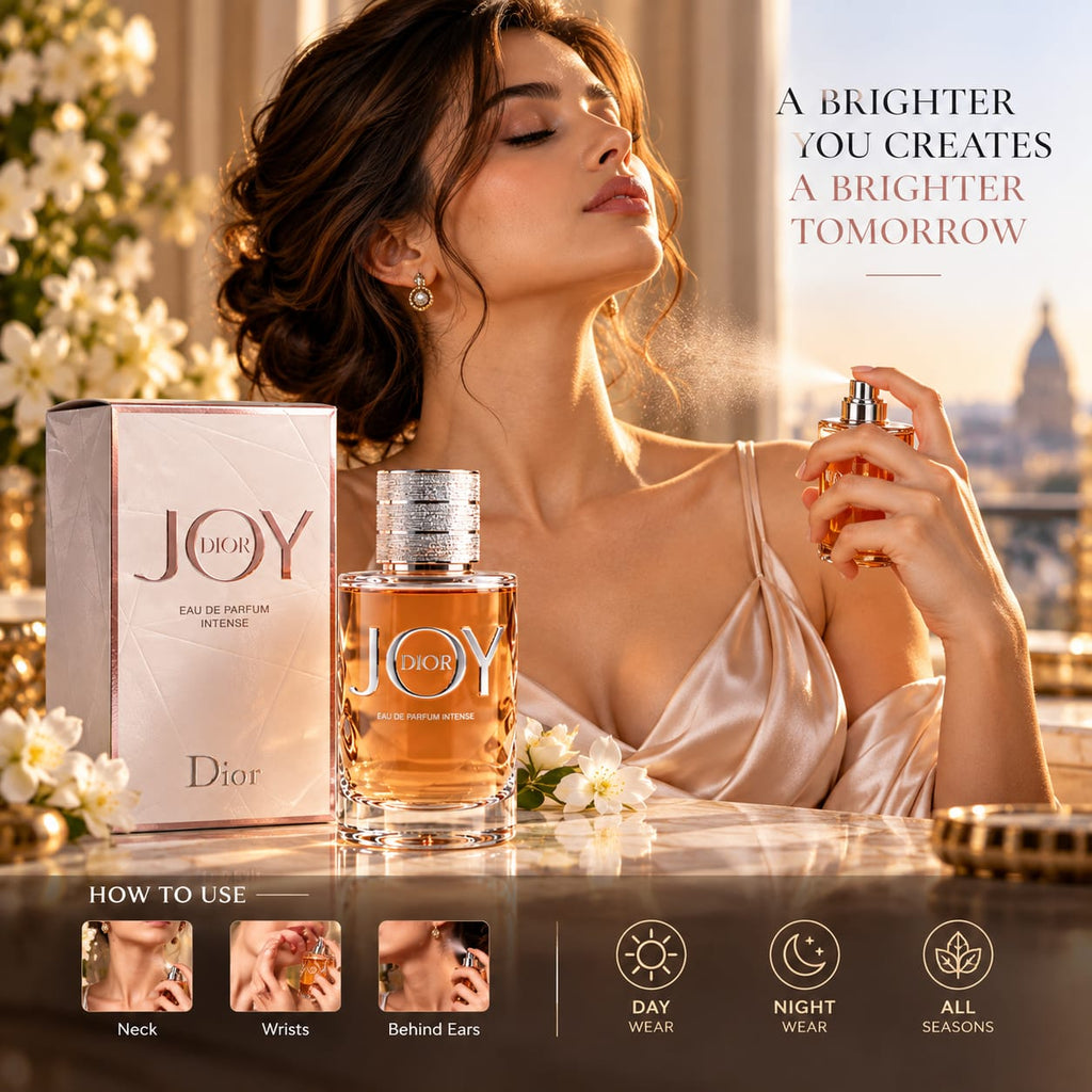 Dior JOY Eau de Parfum Intense – Women’s Floral Fragrance 90ml