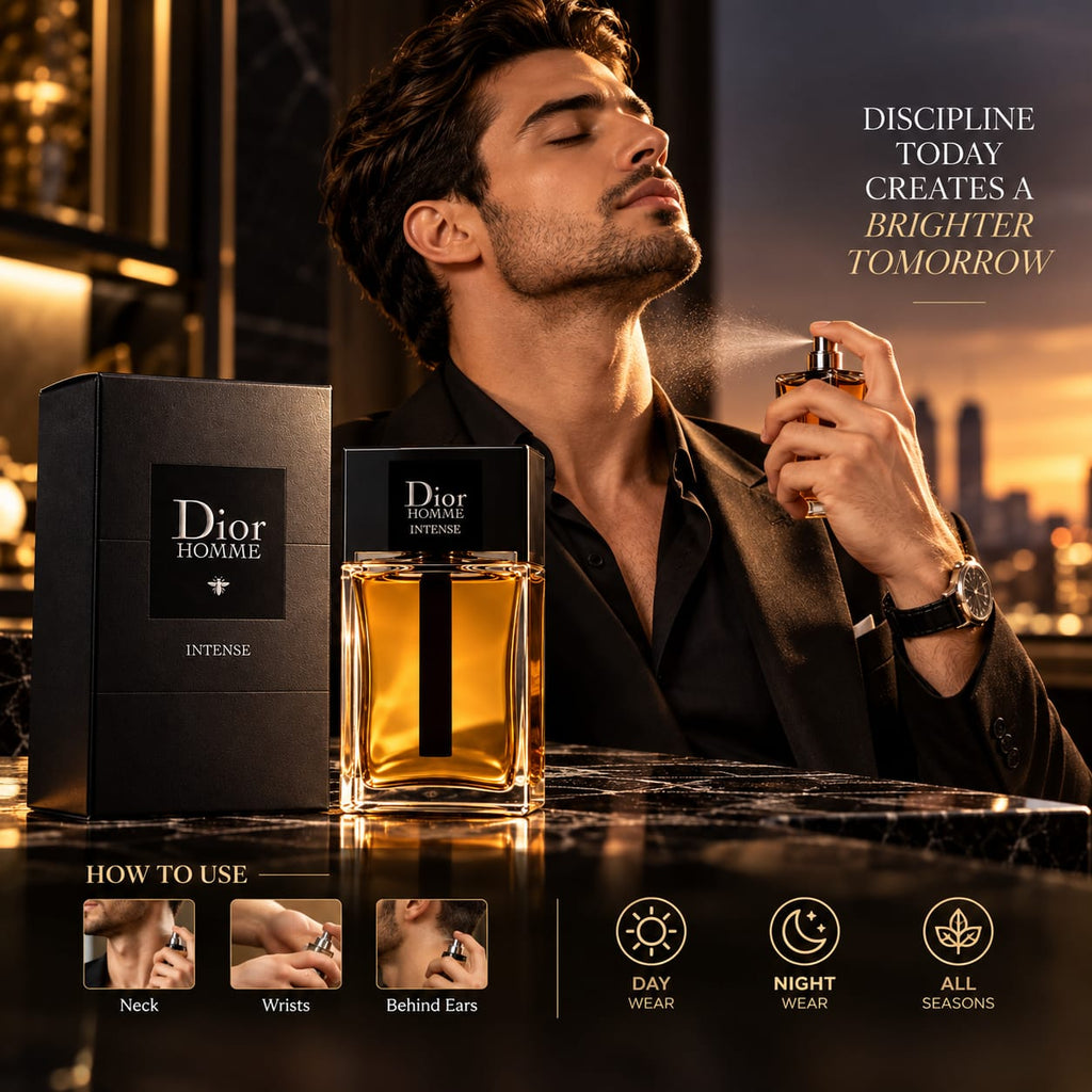 Dior Homme Intense Eau de Parfum for Men 100ml