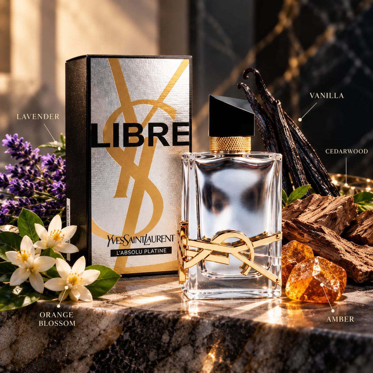 Yves Saint Laurent Libre L'Absolu Platine Eau de Parfum for Women 90ml