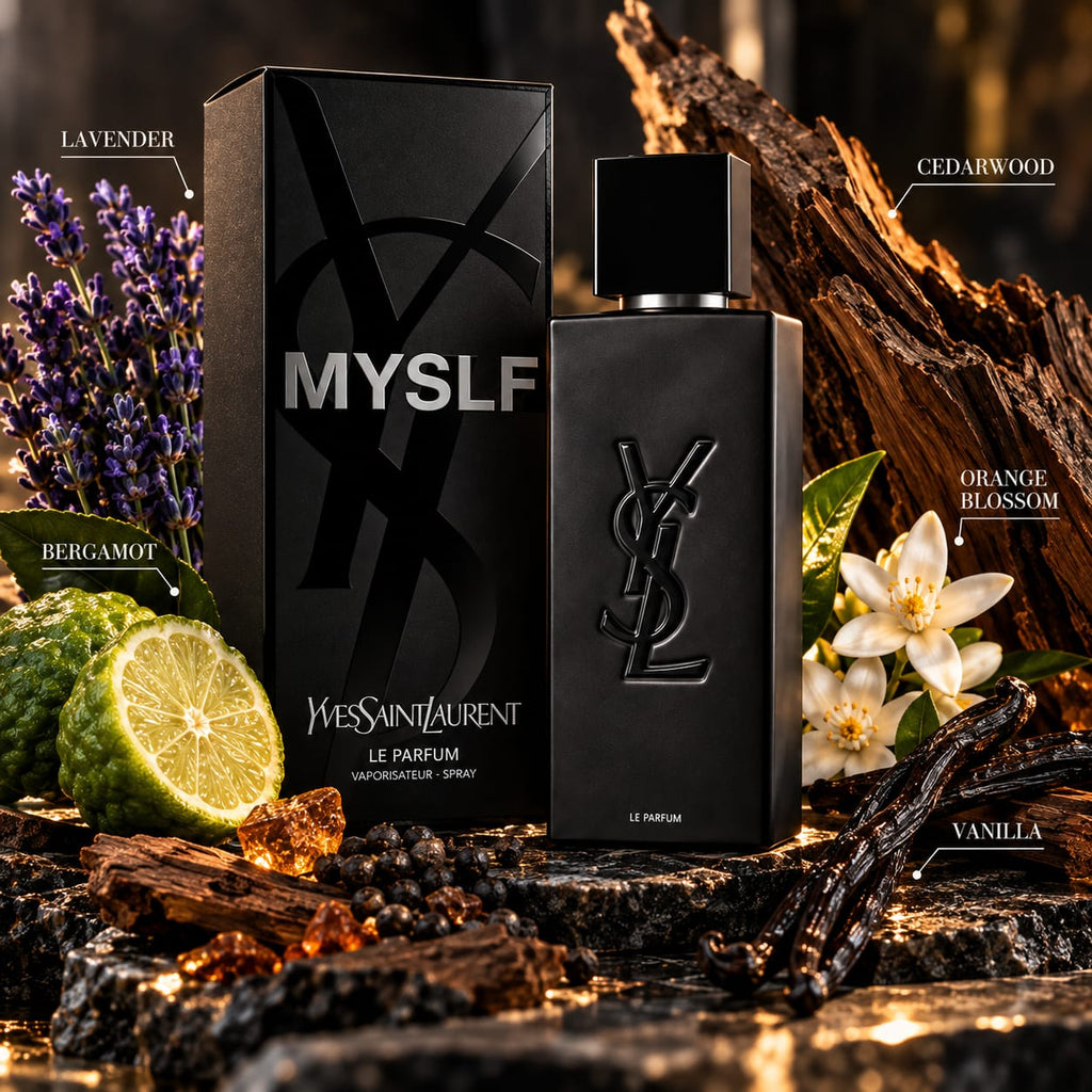 YSL MYSLF Le Parfum Men's Fragrance – Woody Floral 90ml