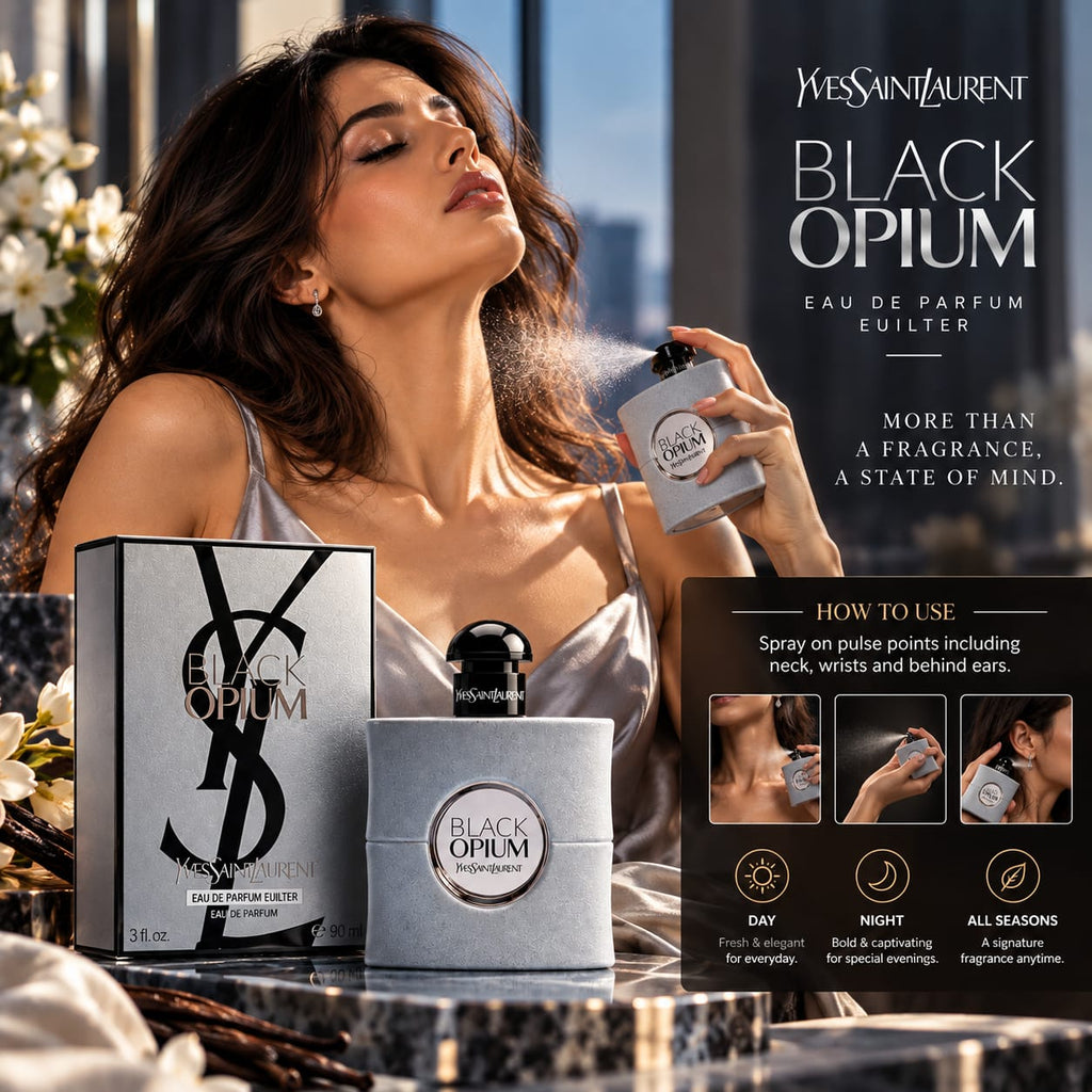 Yves Saint Laurent Black Opium Eau de Parfum 90ml
