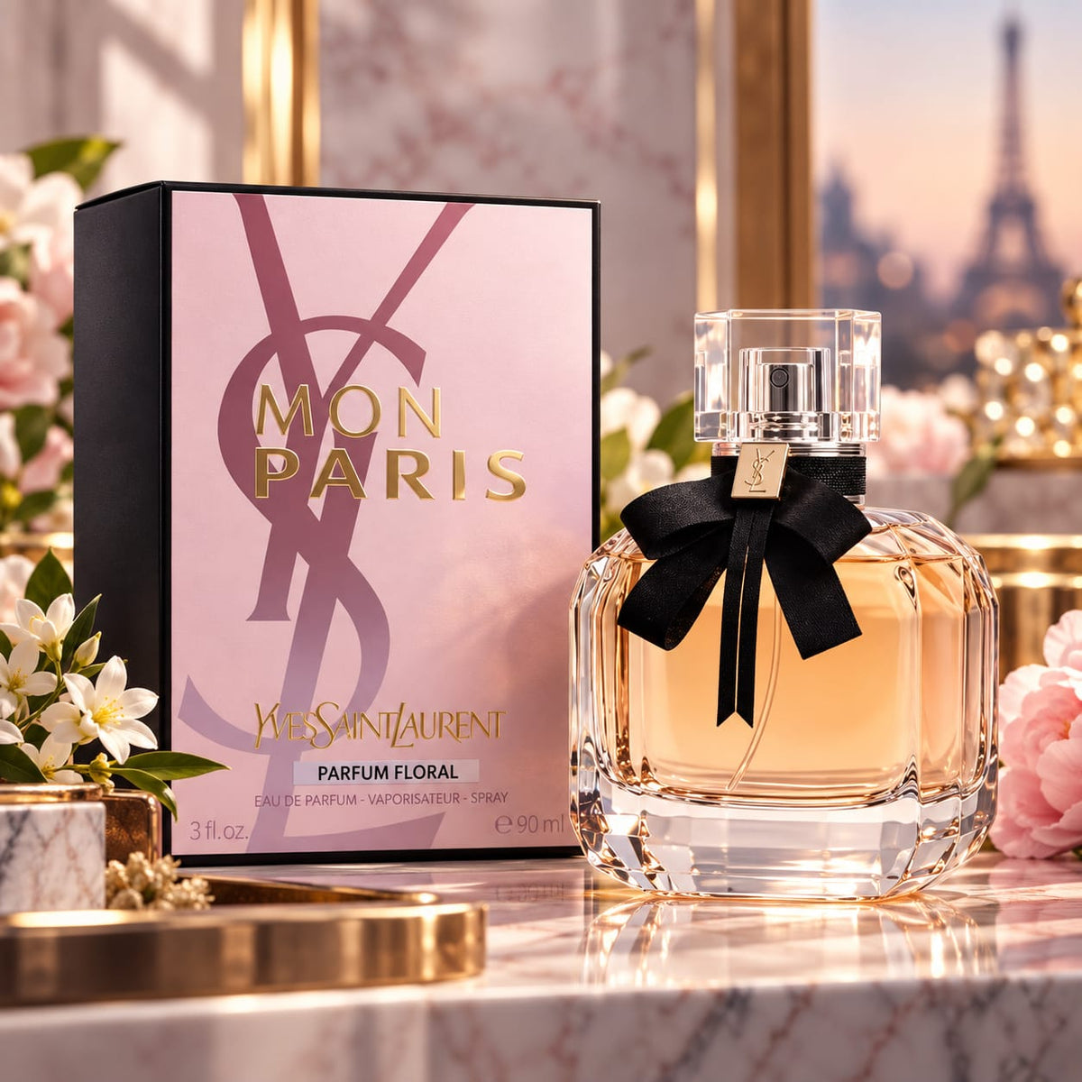 Yves Saint Laurent Mon Paris Parfum Floral Eau de Parfum 90ml for Women