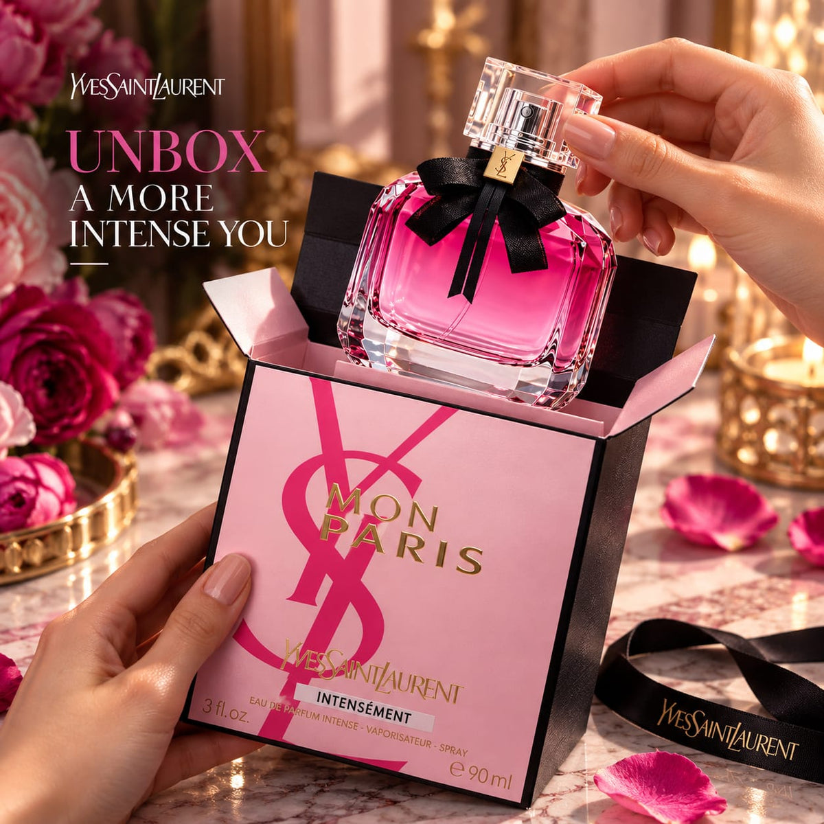 Yves Saint Laurent Mon Paris Intensément Eau de Parfum 90ml for Women