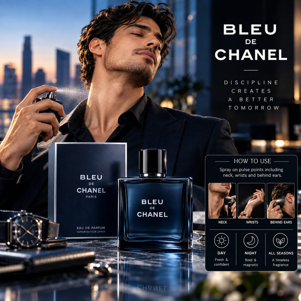 Bleu de Chanel Perfume for Men – Bleu de Chanel Fragrance 100ml