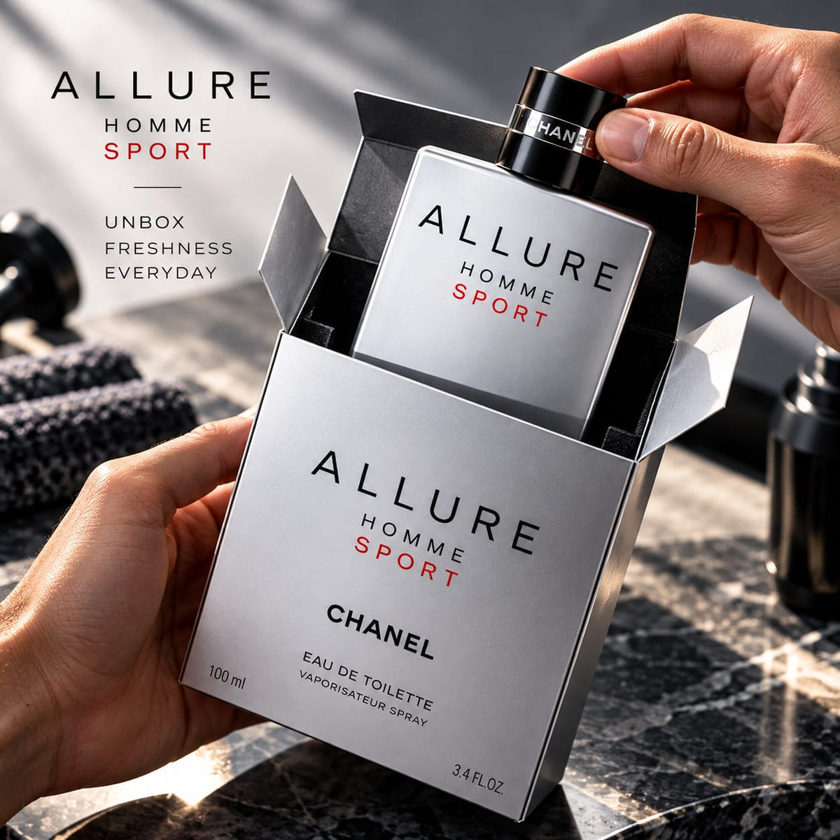 CHANEL Allure Homme Sport Eau de Toilette 100ml for Men