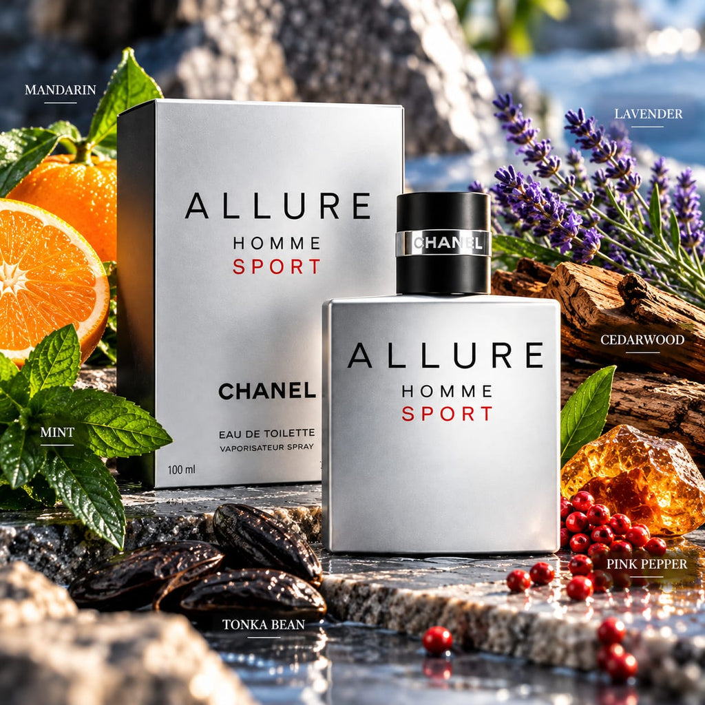 CHANEL Allure Homme Sport Eau de Toilette 100ml for Men