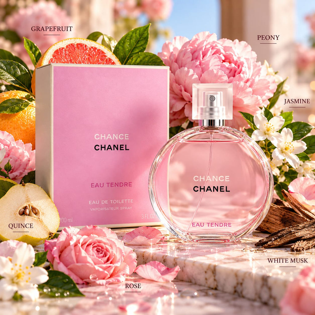 CHANEL Chance Eau Tendre Eau de Toilette 100ml for Women