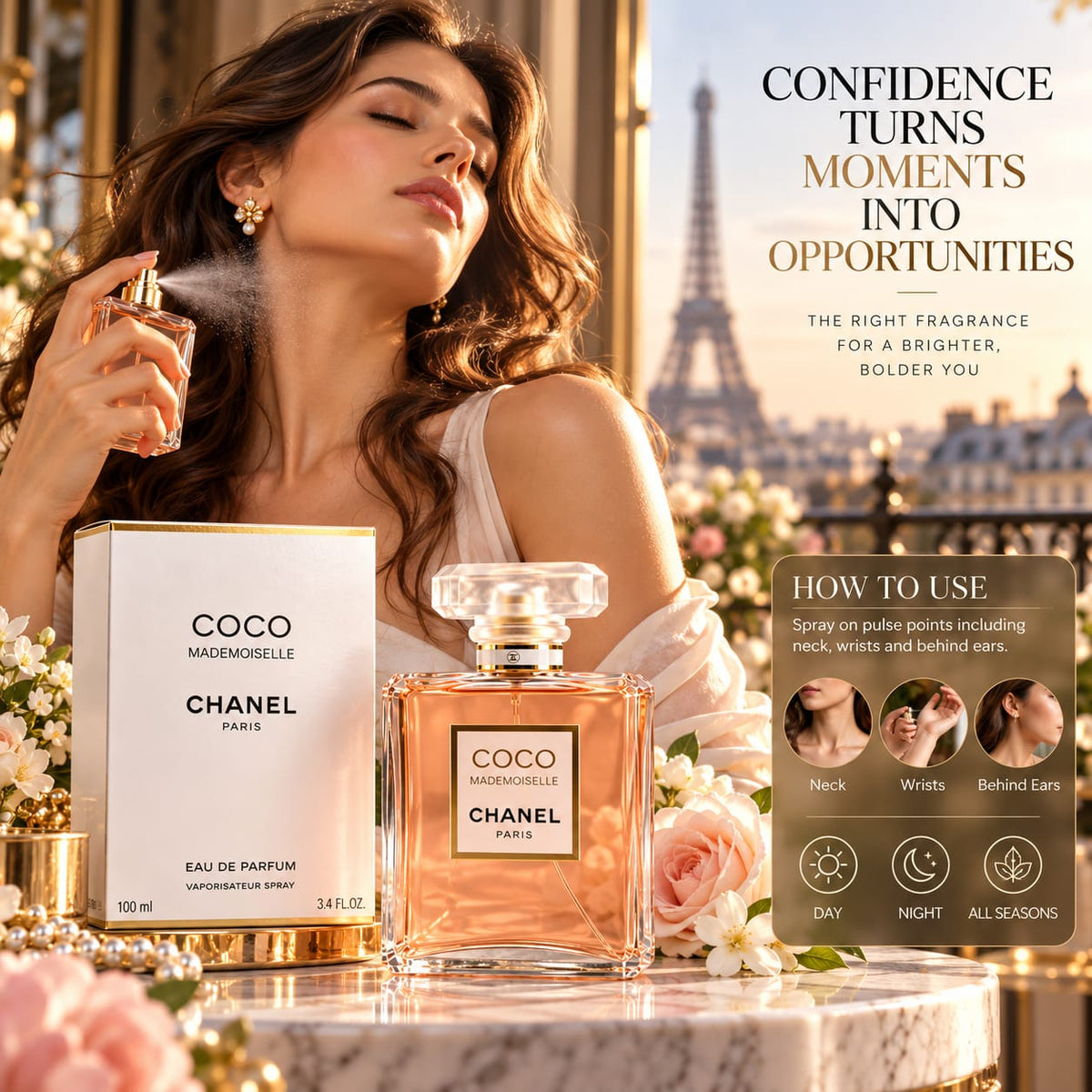 CHANEL Coco Mademoiselle Eau de Parfum 100ml