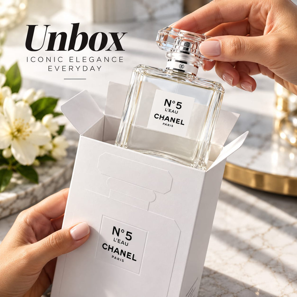 CHANEL N°5 L’EAU Eau de Toilette Spray – Fresh Floral Fragrance 100ml