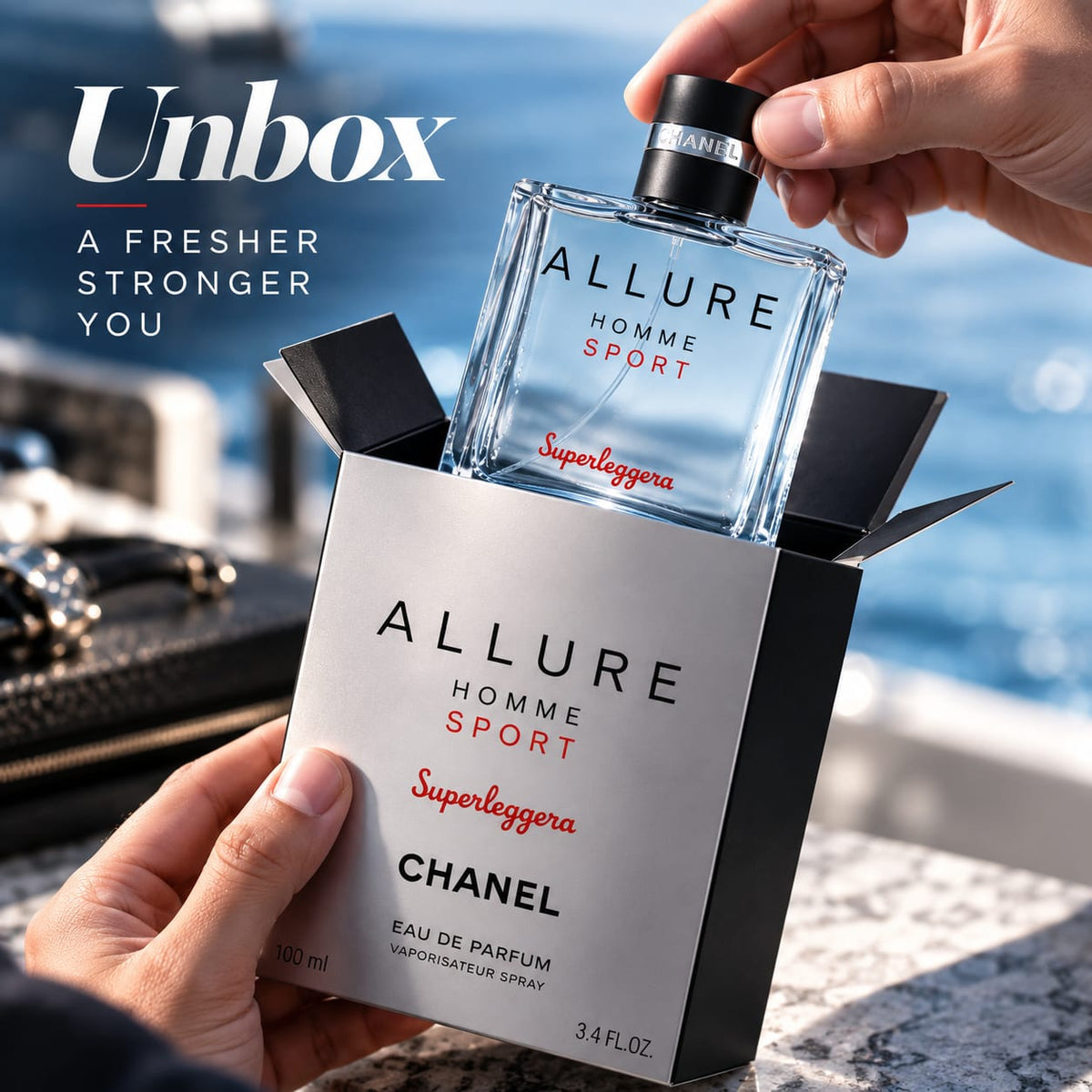 CHANEL Allure Homme Sport Superleggera Eau de Parfum 100ml