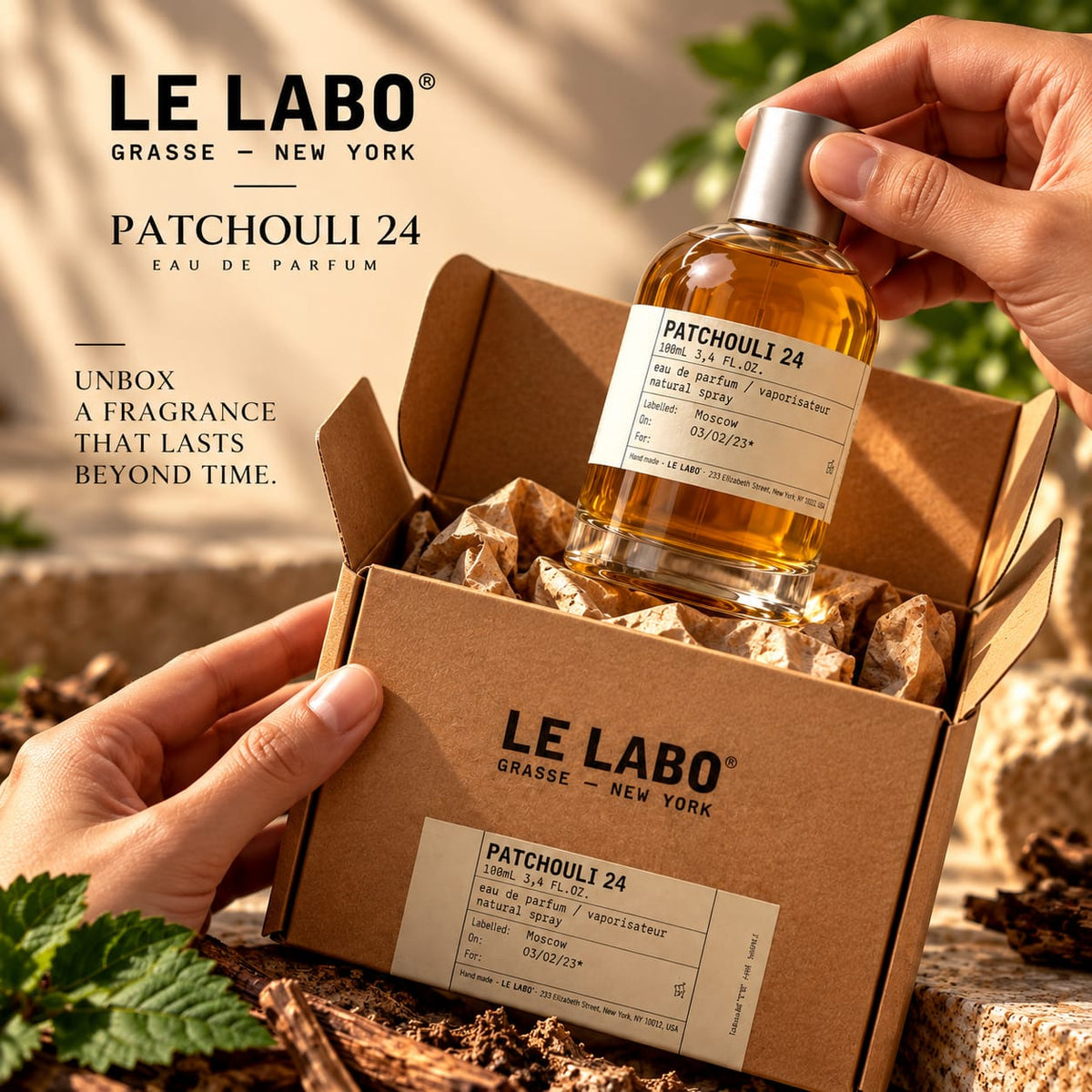 Le Labo PATCHOULI 24 Eau de Parfum 100ml – Unisex Fragrance