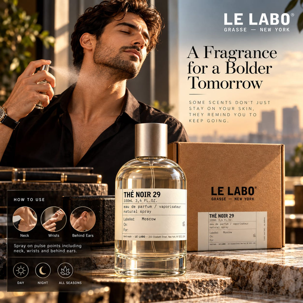 Le Labo Thé Noir 29 Eau de Parfum 100ml – Luxury Fragrance