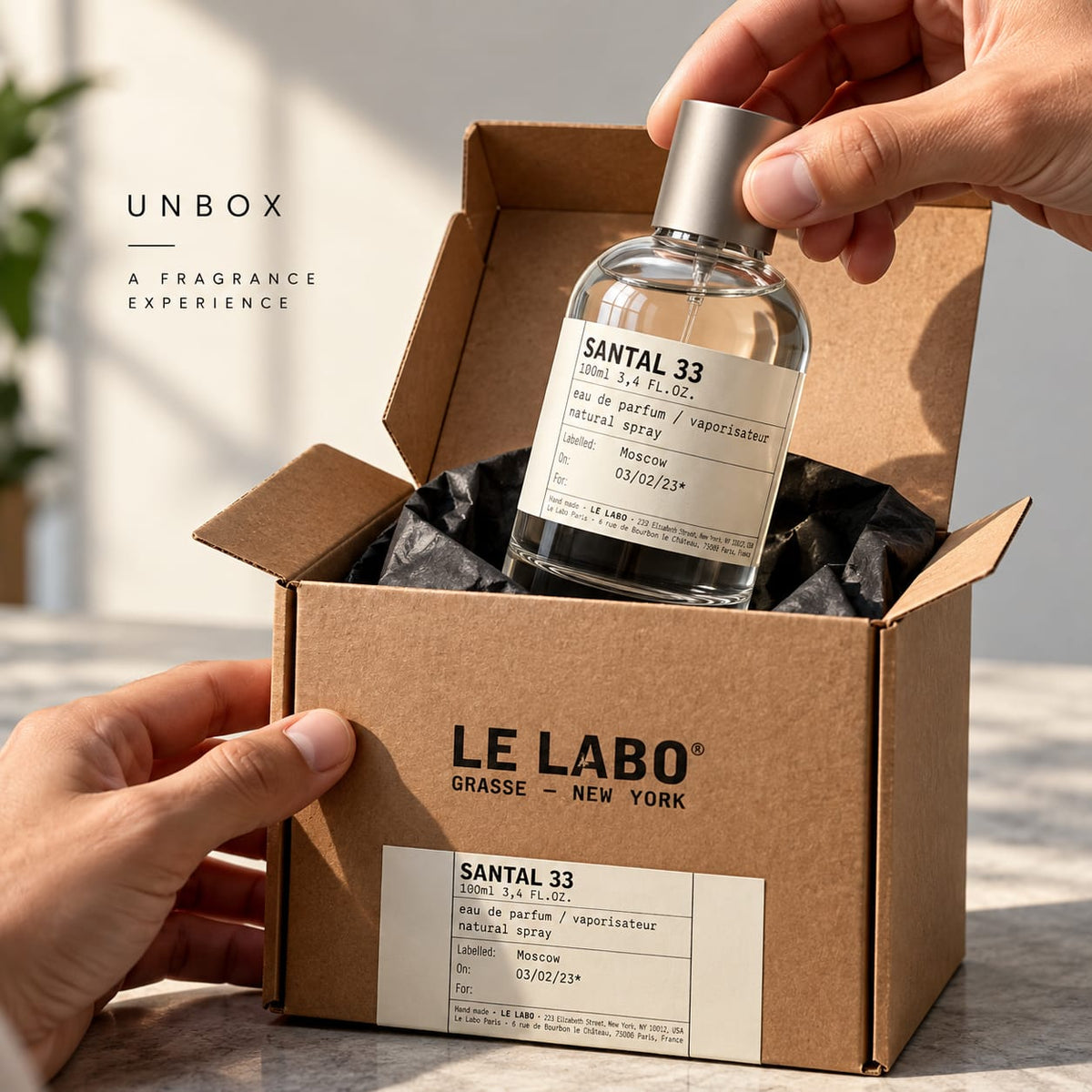 Le Labo SANTAL 33 Eau de Parfum 100ml – Woody Unisex Fragrance