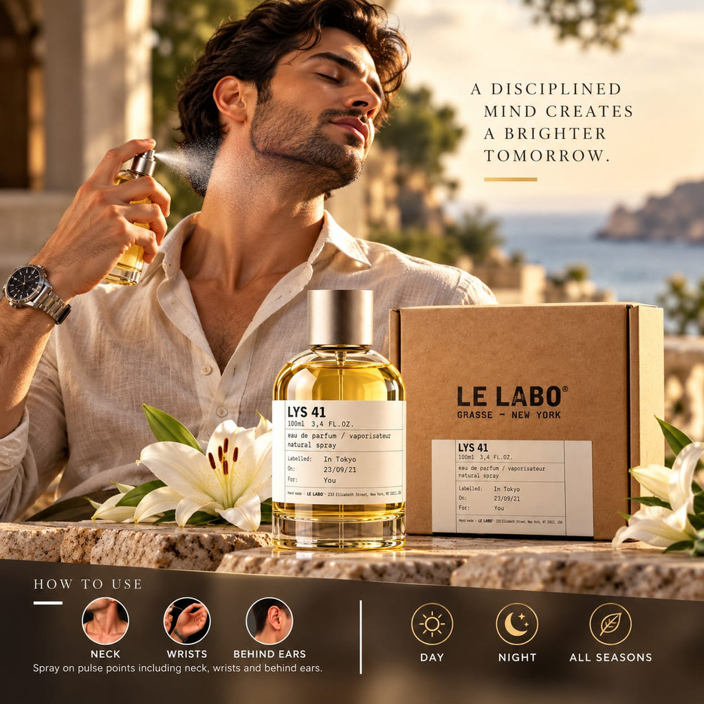 Le Labo LYS 41 Eau de Parfum 100ml – White Floral Fragrance